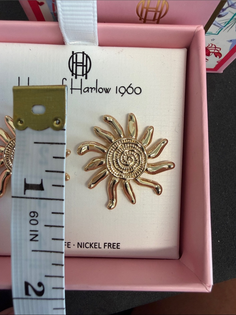 House of Harlow 1960 | Radiant Celestial Sunburst Statement Earrings - Picture 7 of 8